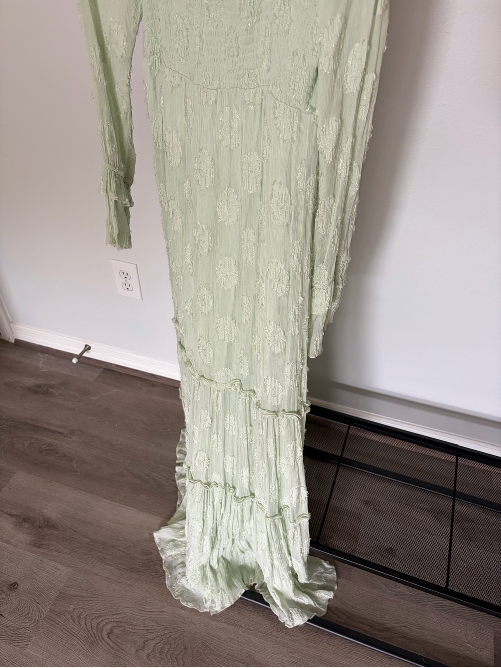 Free People Yara Whimsical Maxi Dress M - Picture 9 of 11